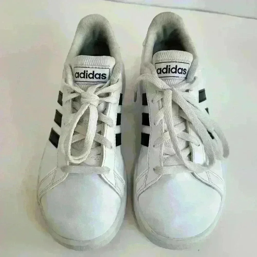 Adidas Kids’ Baseline K Sneakers Tennis Unisex Sz 1